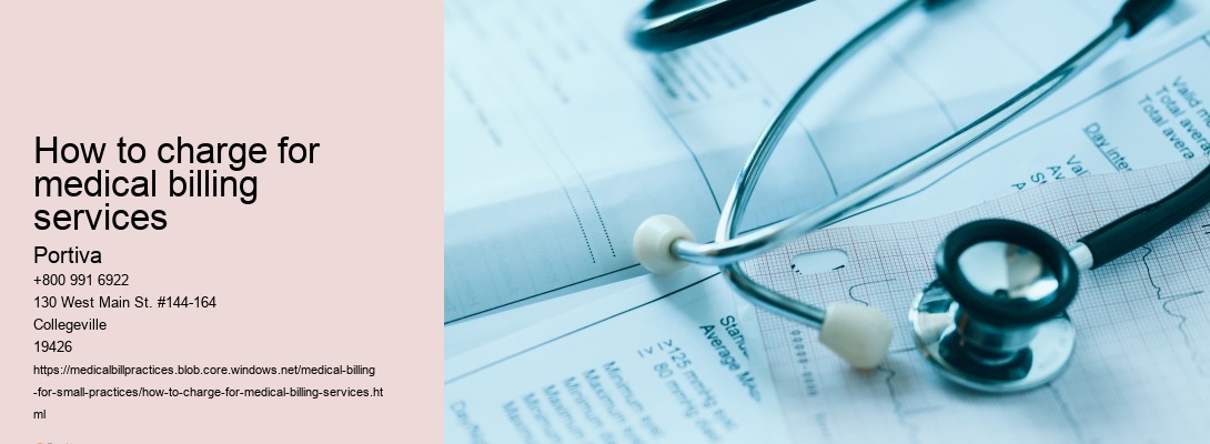 how to charge for medical billing services